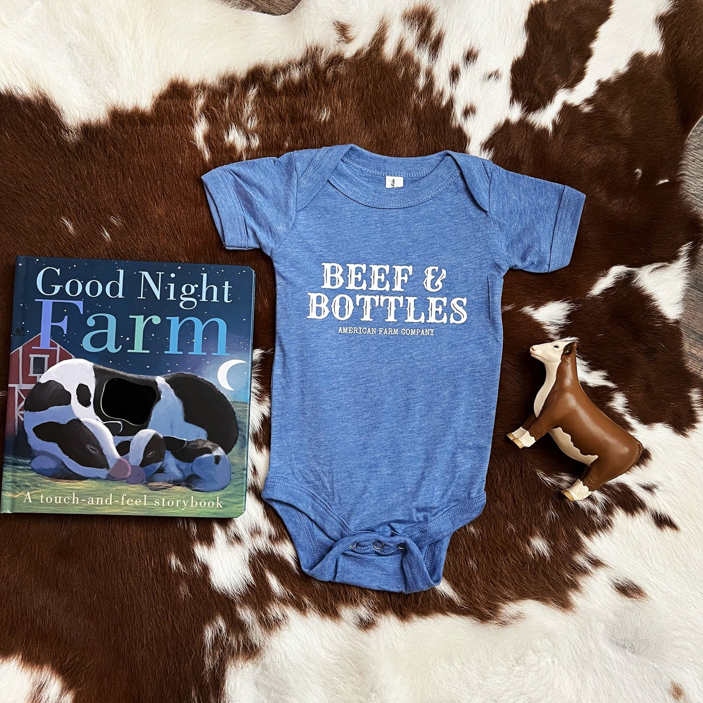 BEEF & BOTTLES Onesie