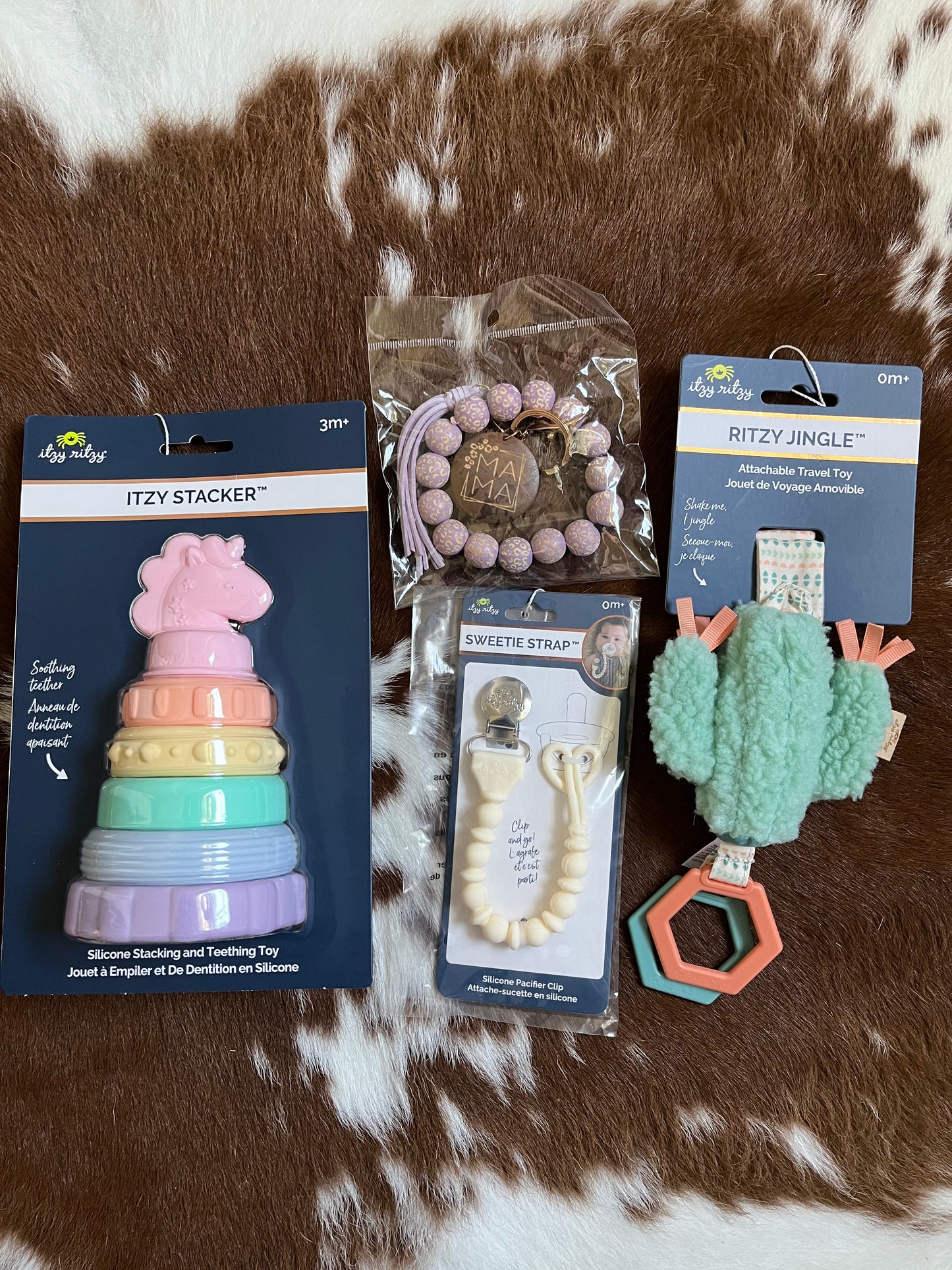 Baby Girl Shower Bundle - 4 Items