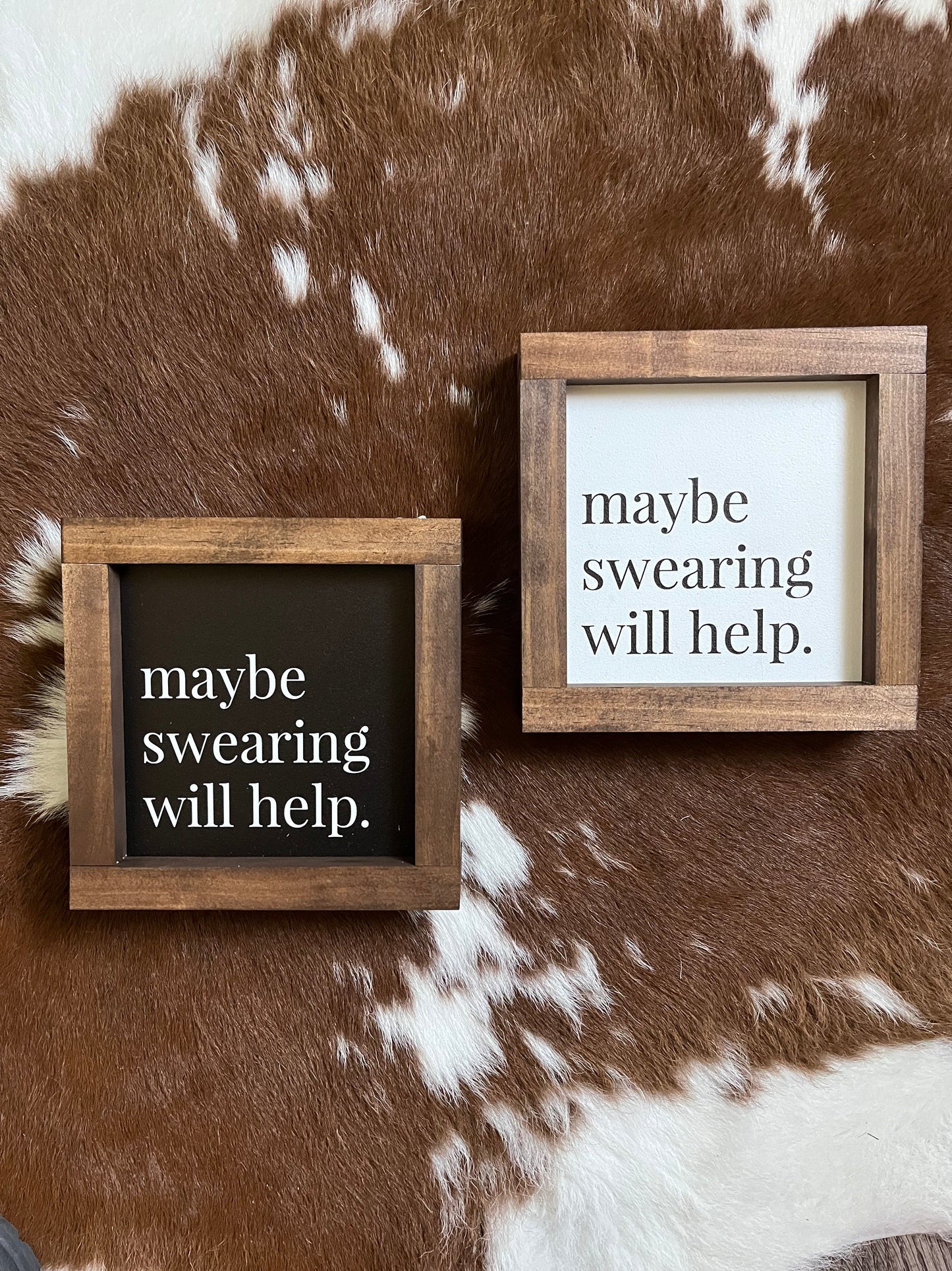 Maybe Swearing Will Help