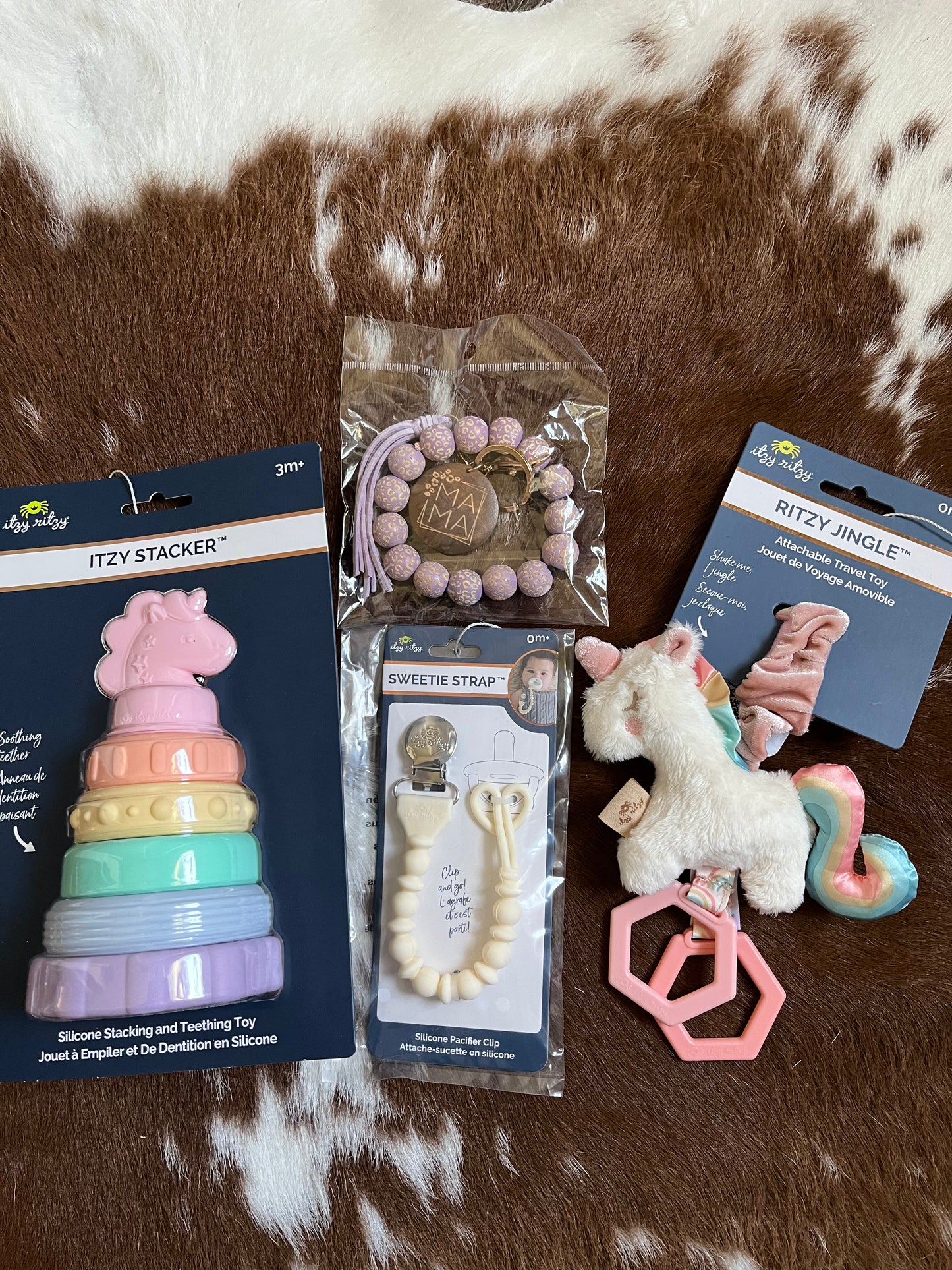 Baby Girl Shower Bundle - 4 Items