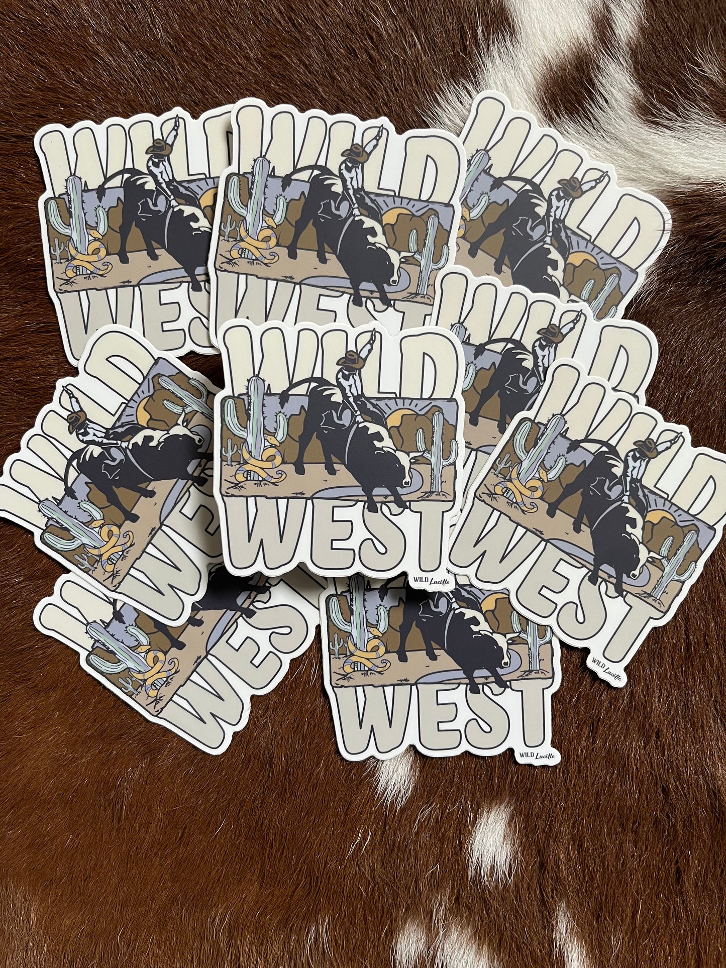 Wild West Sticker