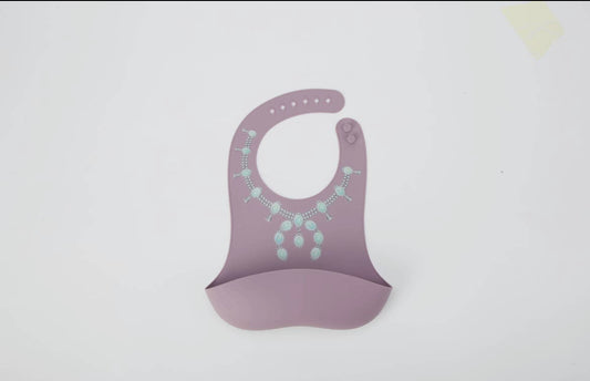 Western Grande Squash Turquoise Bib