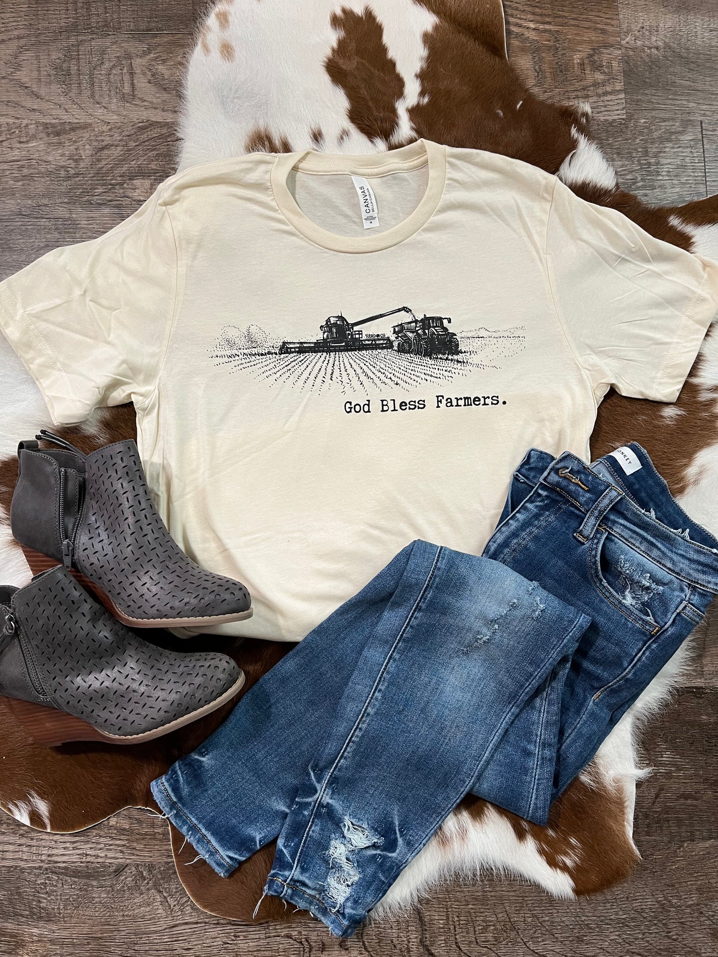 God Bless Farmers Tee