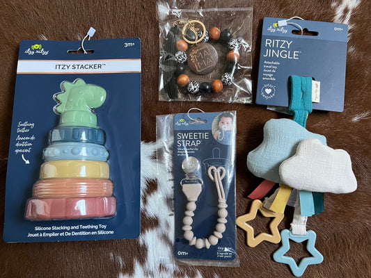 Baby Boy Shower Bundle - 5 Items