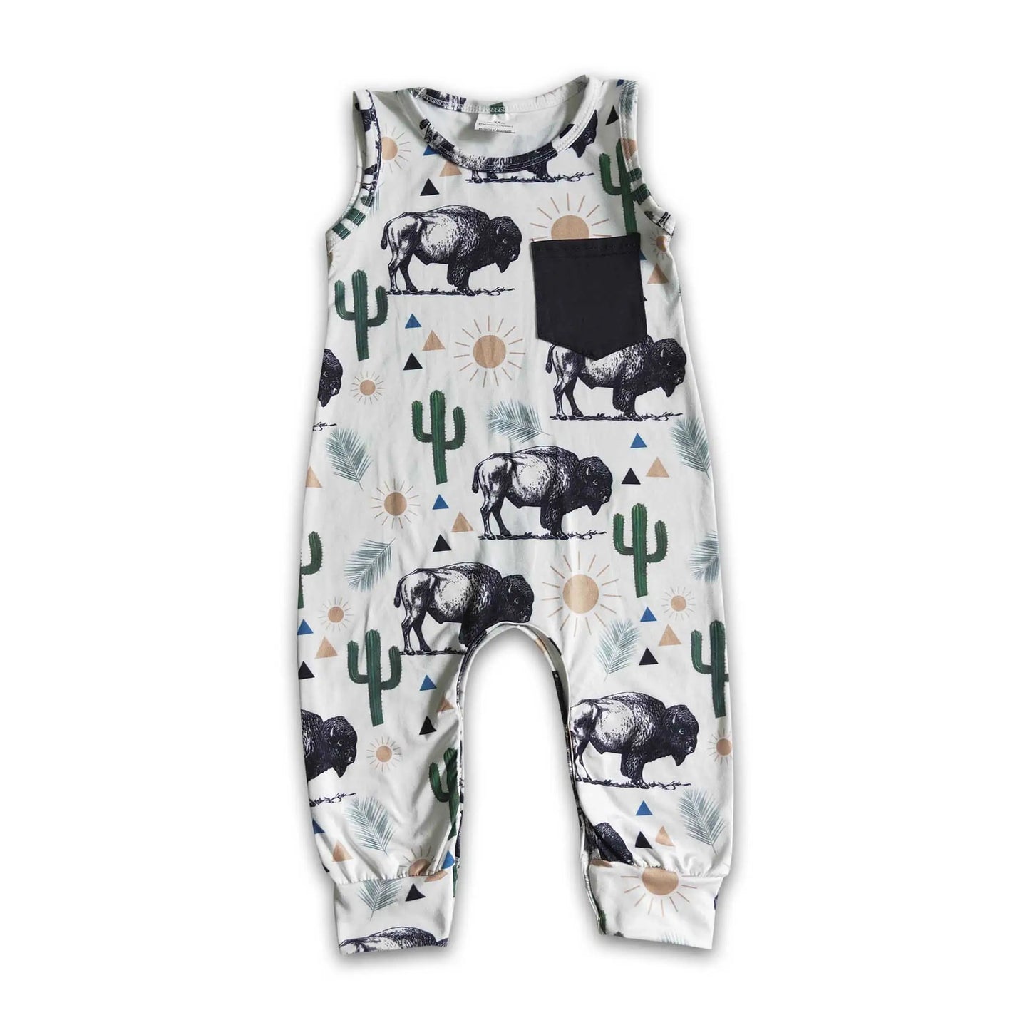 Cactus Cowboy Romper
