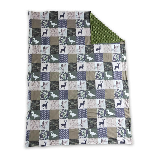 Camo, Deer, Duck Blanket