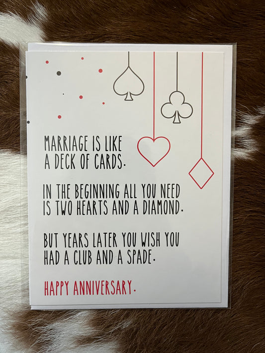 Deck of Cards Greeting Cards