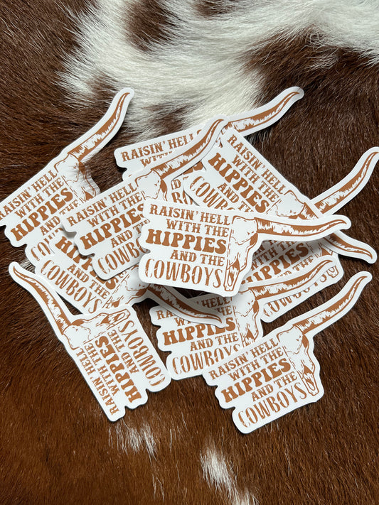Raisin’ Hell Sticker