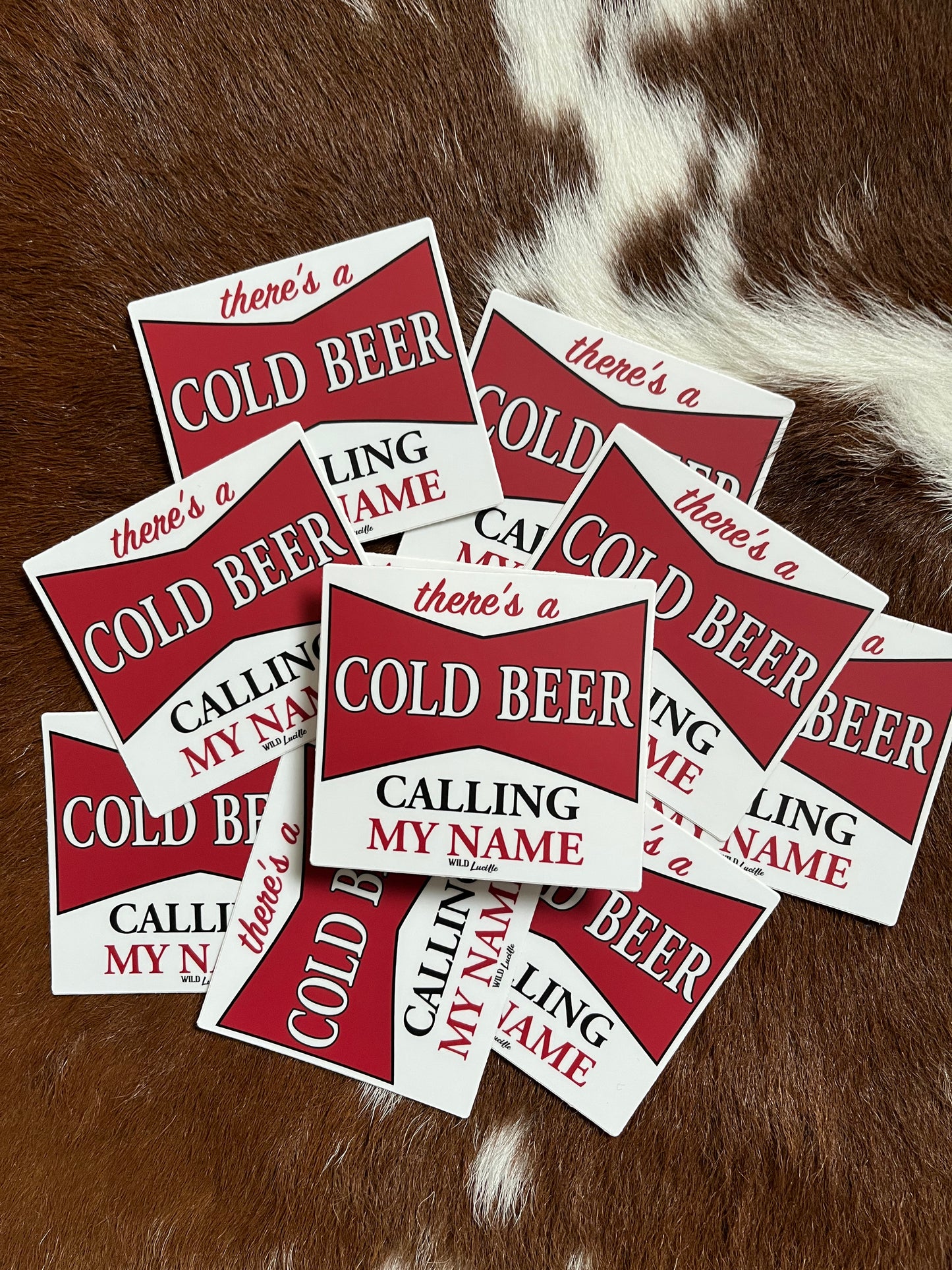 Cold Beer Sticker