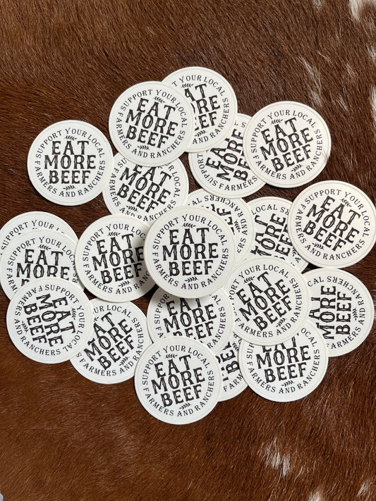 Eat BEEF Sticker