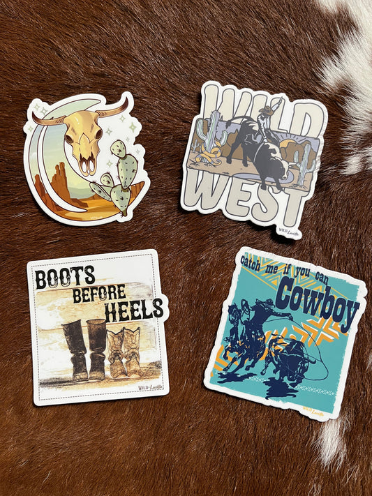 Wild West Sticker Bundle