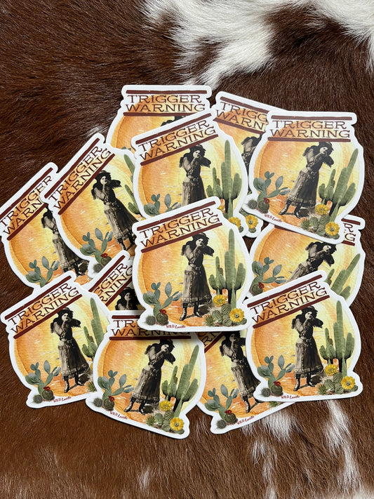 Trigger Warning Sticker