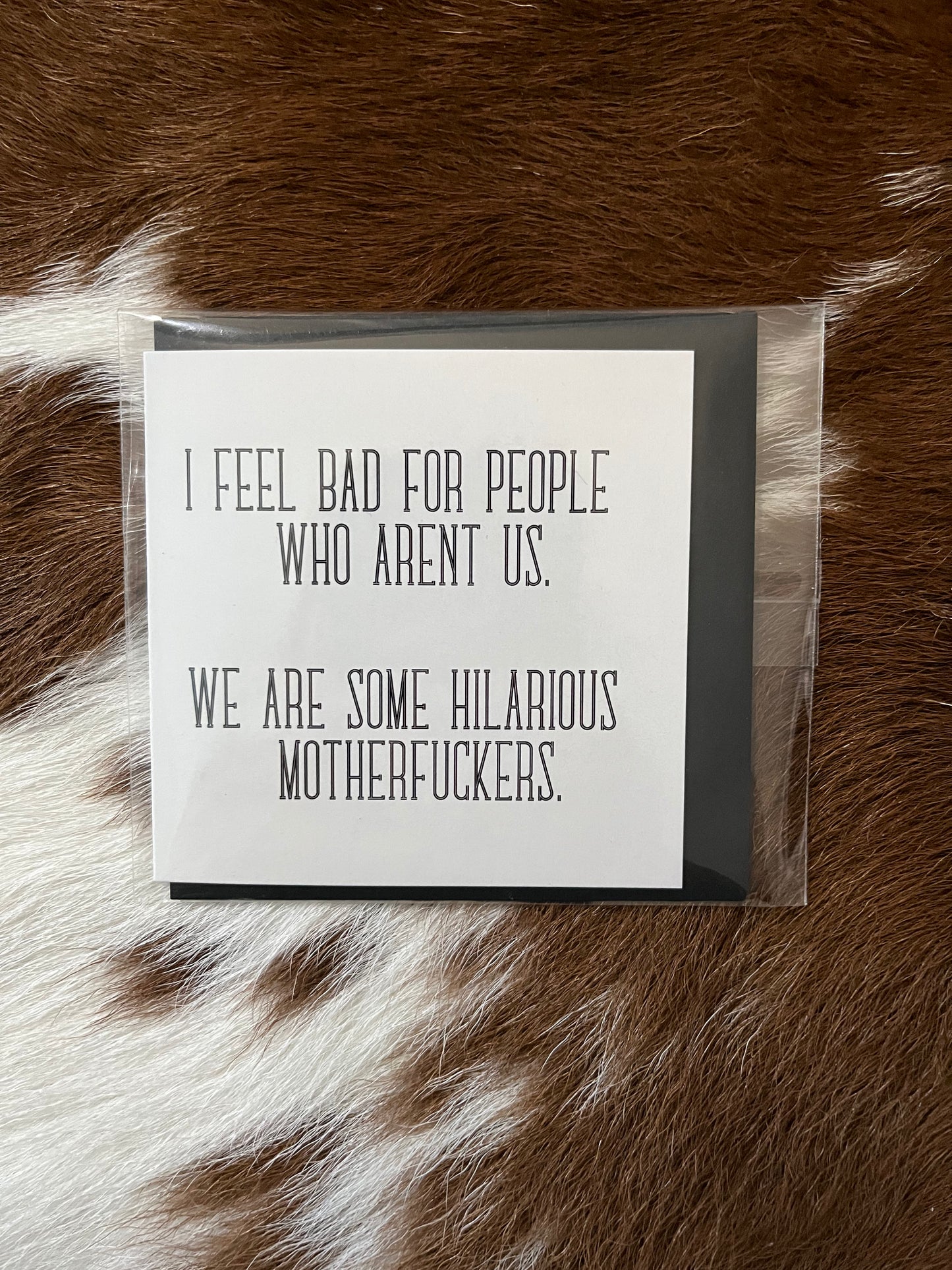Hilarious MF Mini Card