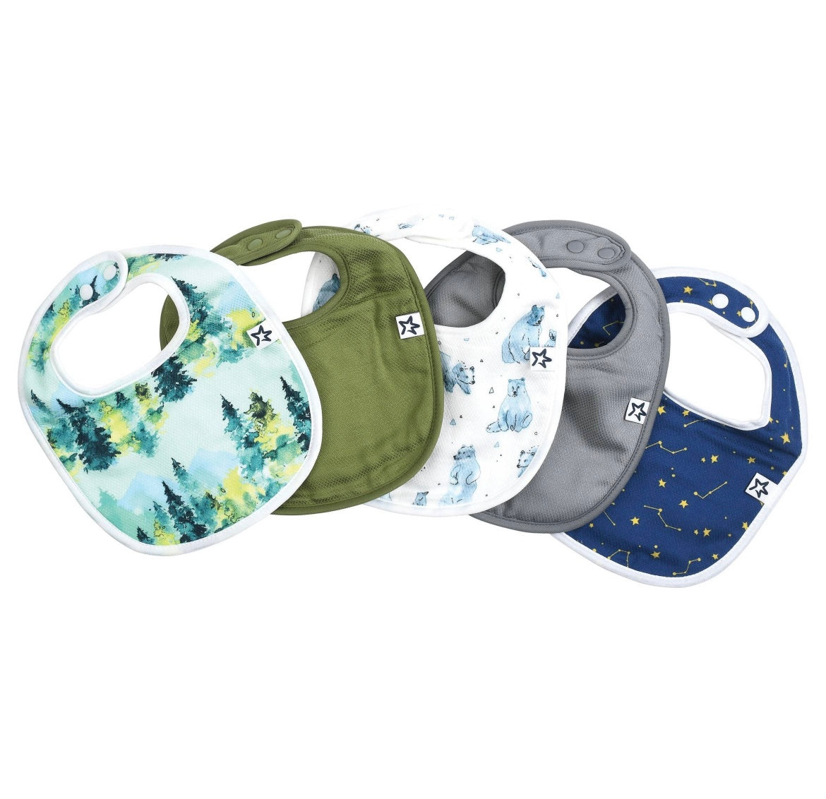 Kaffle Feeder Bibs - 5 Pack