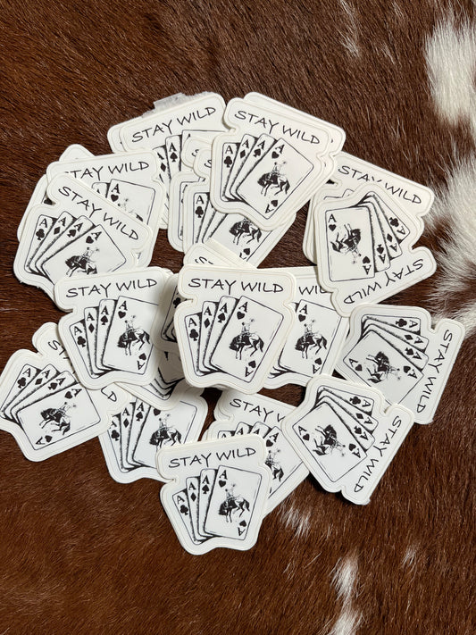 Stay Wild Sticker