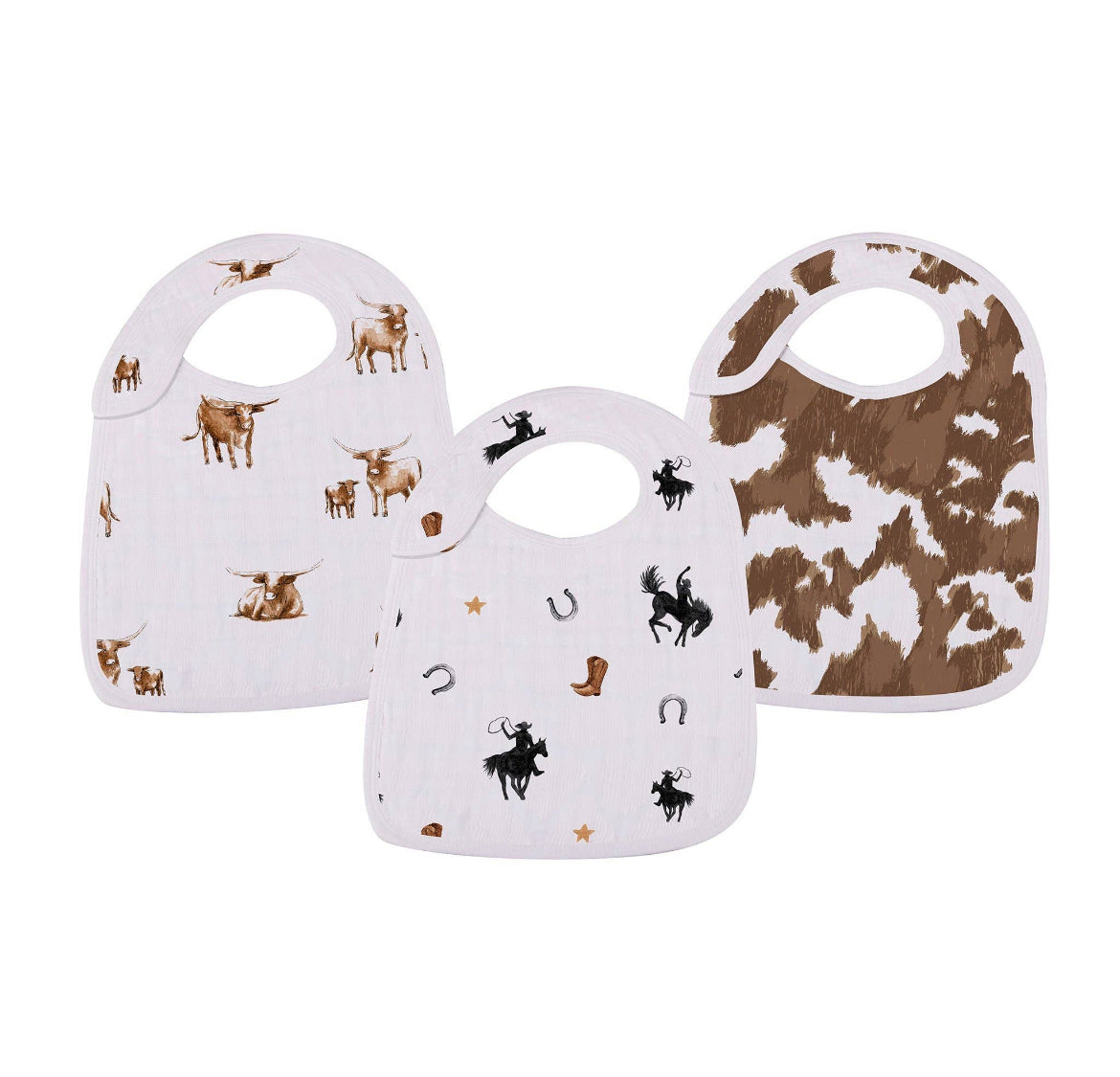 On The Range Snap Bibs