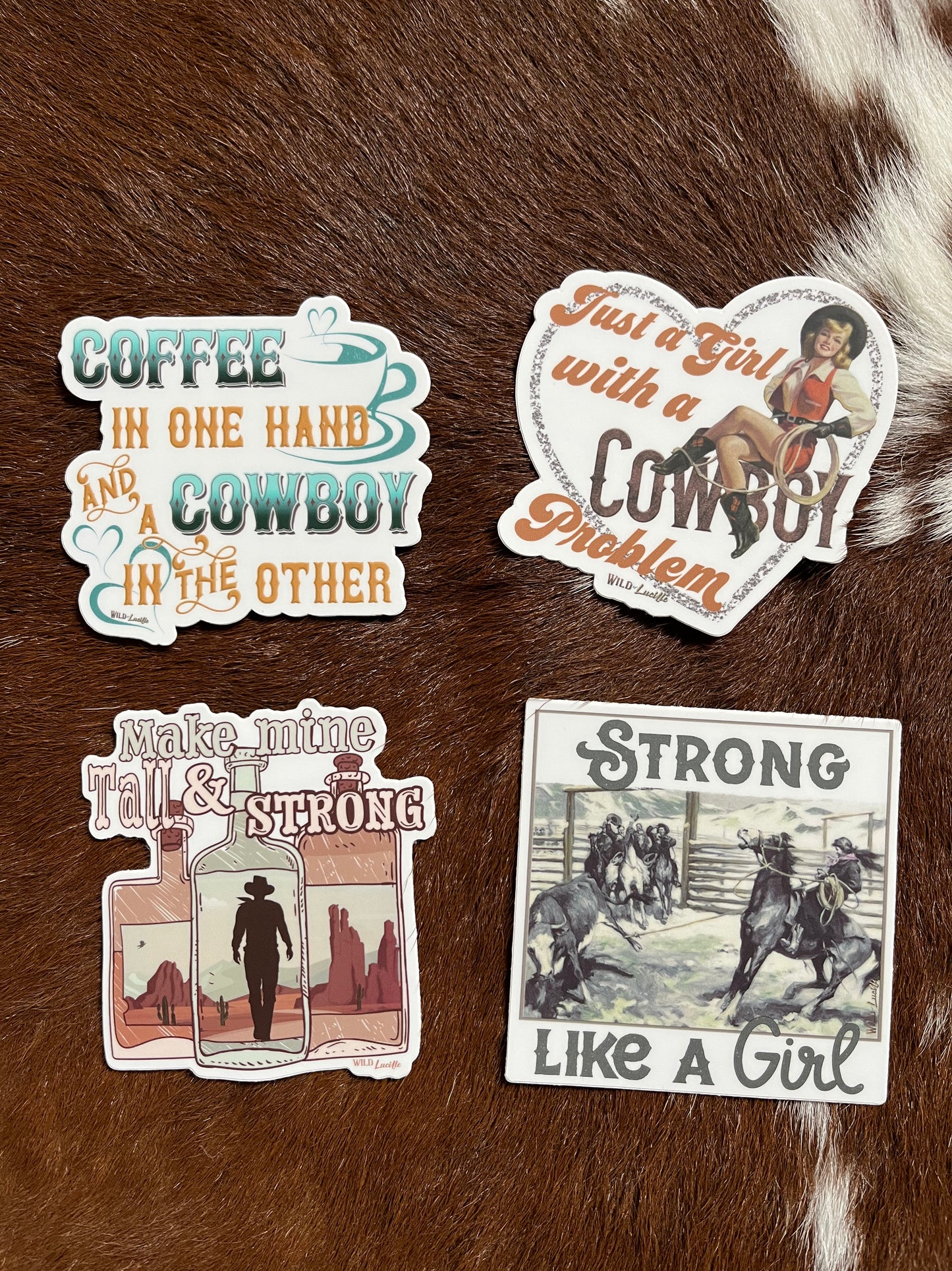 Cowgirl Sticker Bundle